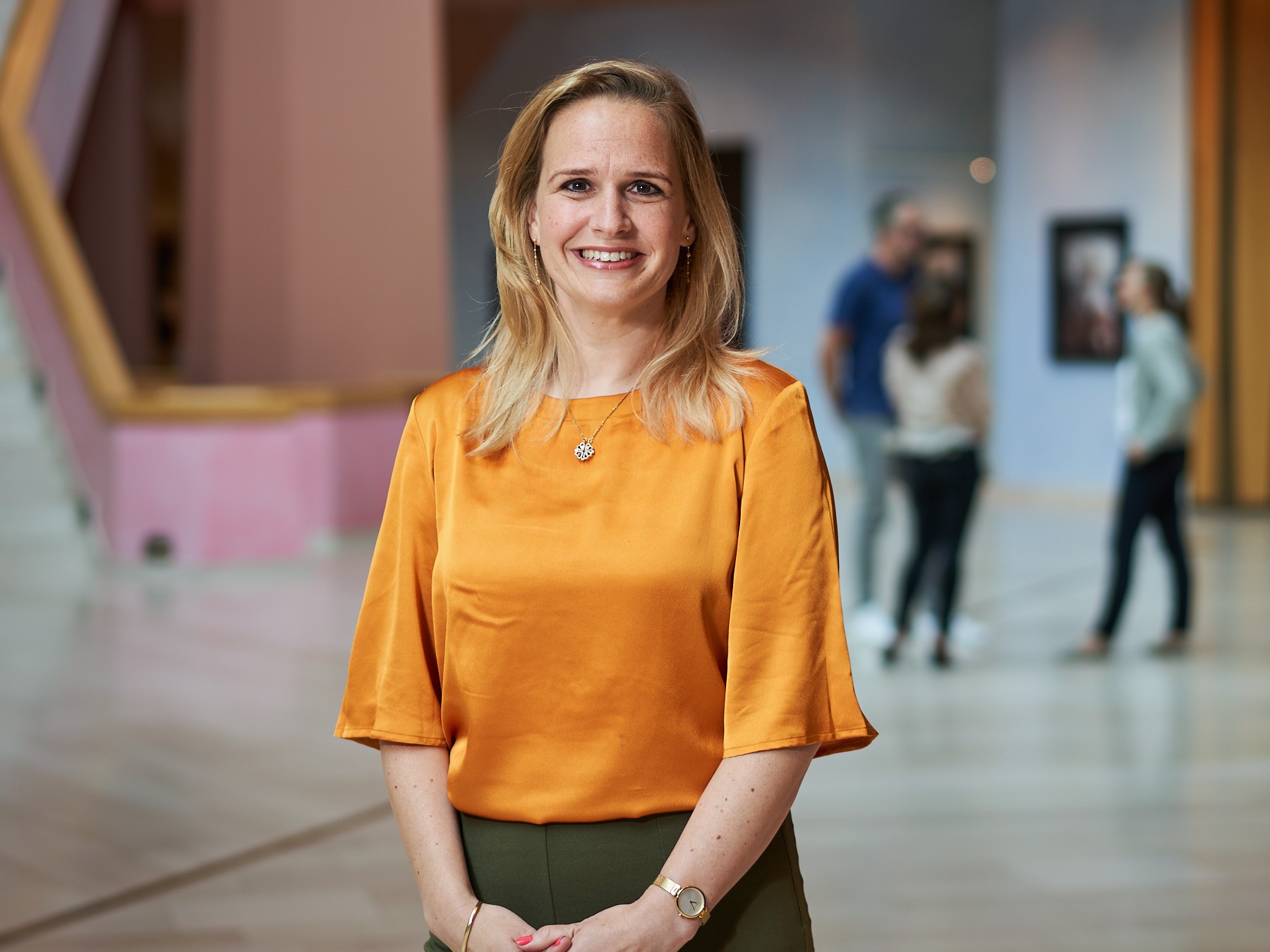 Elina Hamstra, manager HR-beleid en arbeidsvoorwaarden bij Gasunie.
